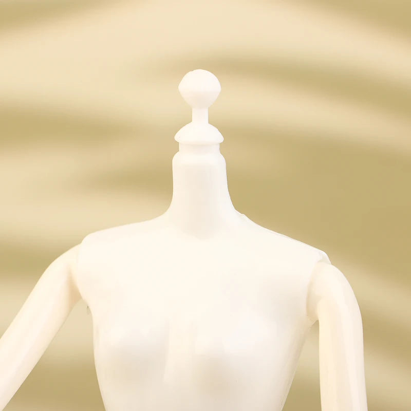 1/6 Doll Mannequin Coat Hanger Dollhouse Doll Skirt Support Wedding Mannequin Stand Humanoid Model Toy Doll Gown Display Form