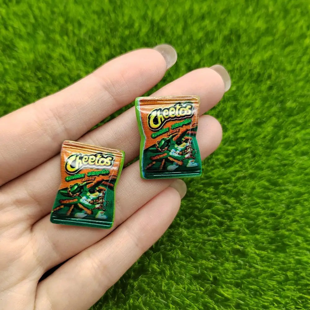 8pcs Assorted Resin Dollhouse Miniature Food Chips Snack Bag for Blyth ob11 Doll Accessories Toy