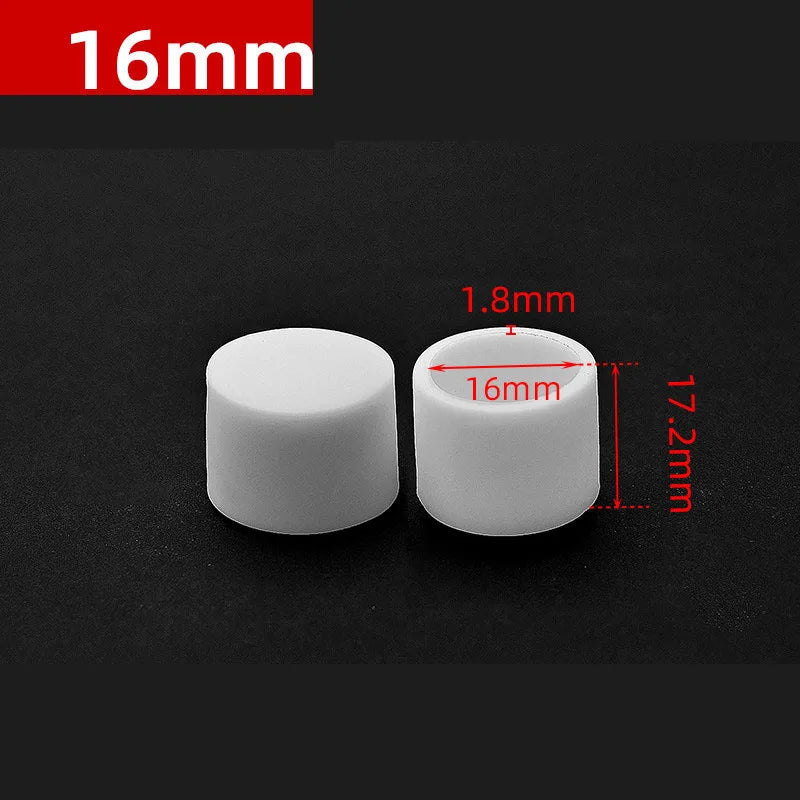 Round Rubber PVC Furniture Leg Caps 10mm/0.39in-50mm/1.97in White  Seal Stopper Pipe Covers Furniture Sofa Leg Pads Non-slip