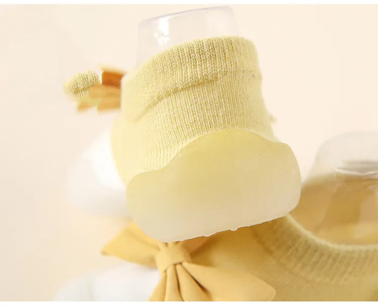 Baby Socks Shoes Infant Cute Cartoon Kids Boy Shoes Soft Rubber Sole Child Floor Sneaker BeBe Booties Toddler Girls First Walker