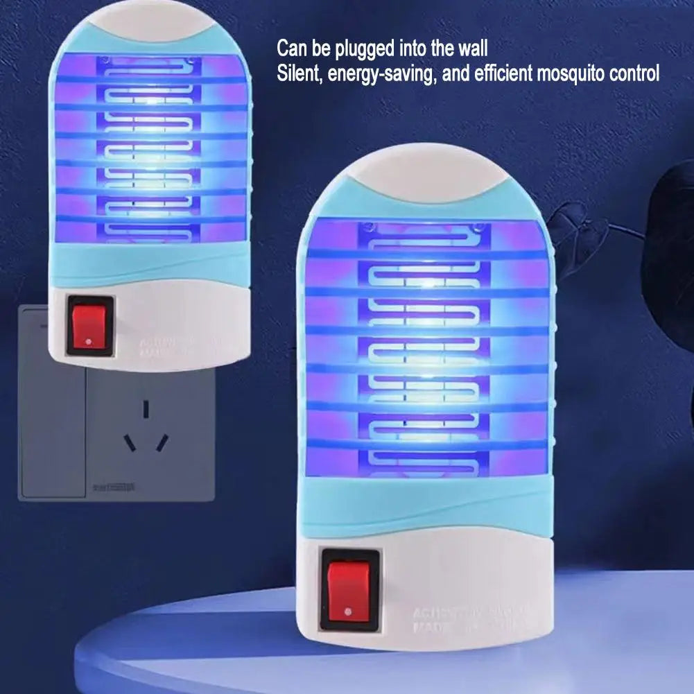LED Socket Mosquito Killer Lamp US/EU Plug Electric Mosquito Fly Bug Insect Trap Killer Night Lamp Summer Mosquito Light Lamp