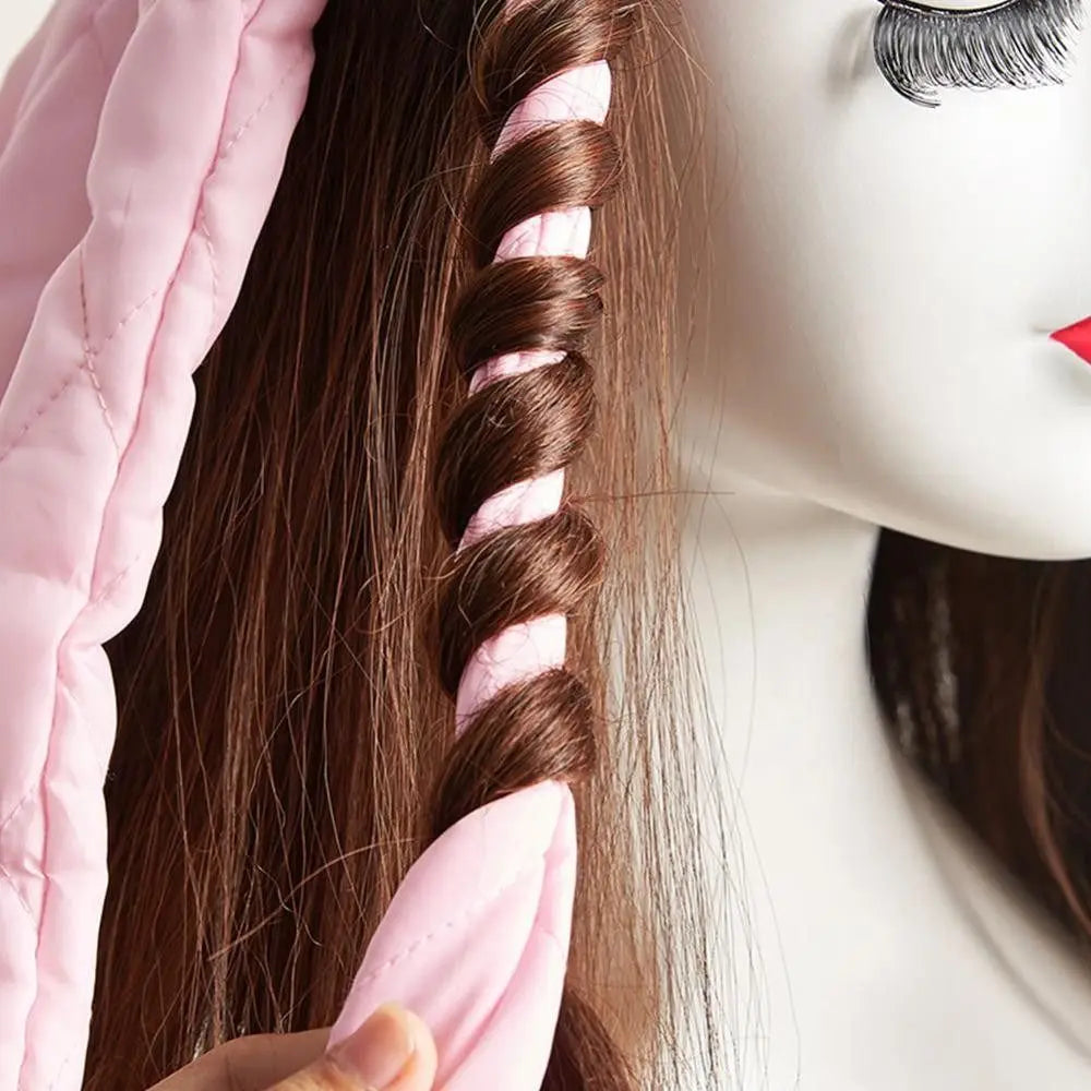 New Heatless Lazy Hair Curler Octopus Soft Wave Curling Stick DIY Curls Silk Ribbon Lazy Hair Styling Tools