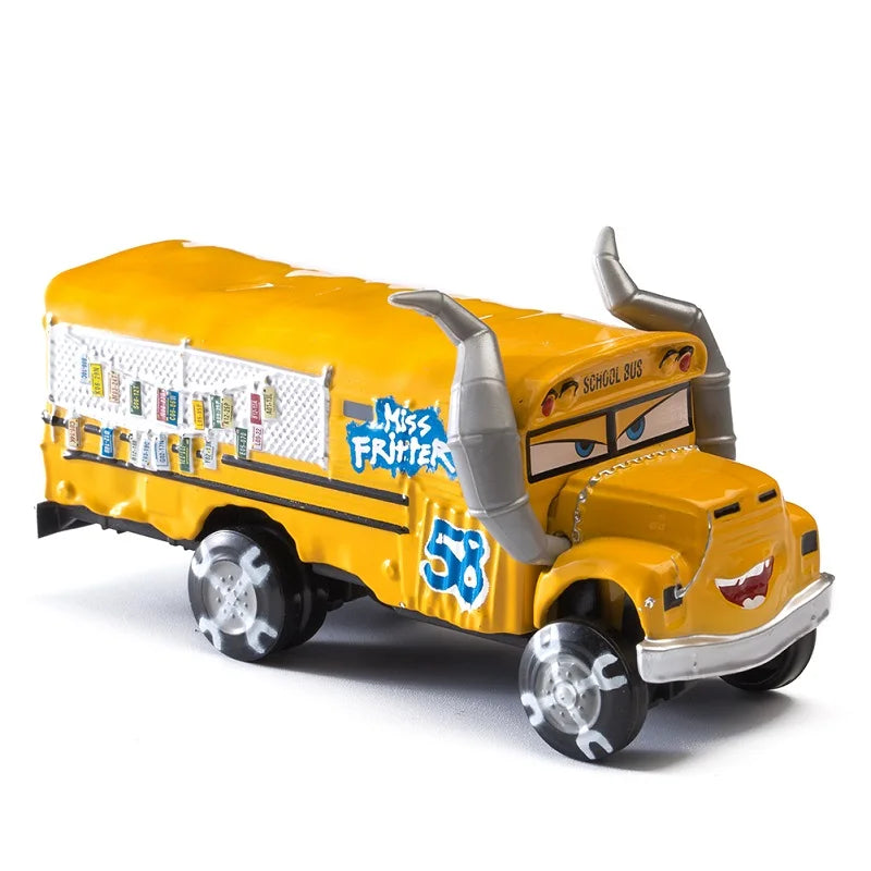 Cars toy Pixar Cars Toy Lightning McQueen Jackson Storm Mater Sally Sheriff 1:55 Diecast Model Car Toy Children Birthday Gift