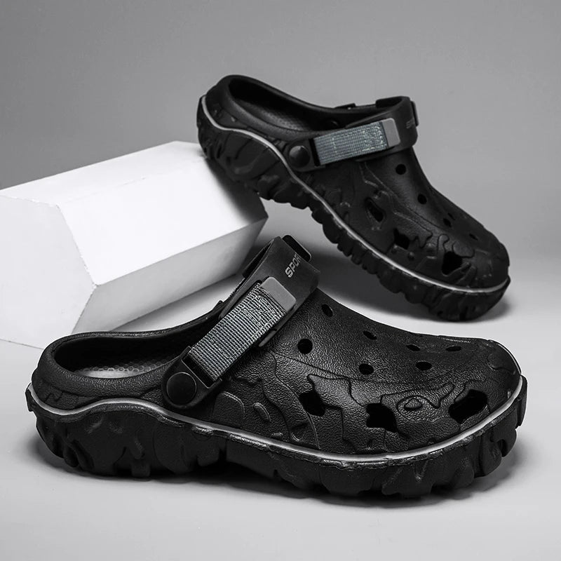 Factory Cheap EVA Men's Clogs Shoes Lightweight Wholesale Plastic Clog Men Beach Working Sandals with Men Clogs&Mules Big Size47