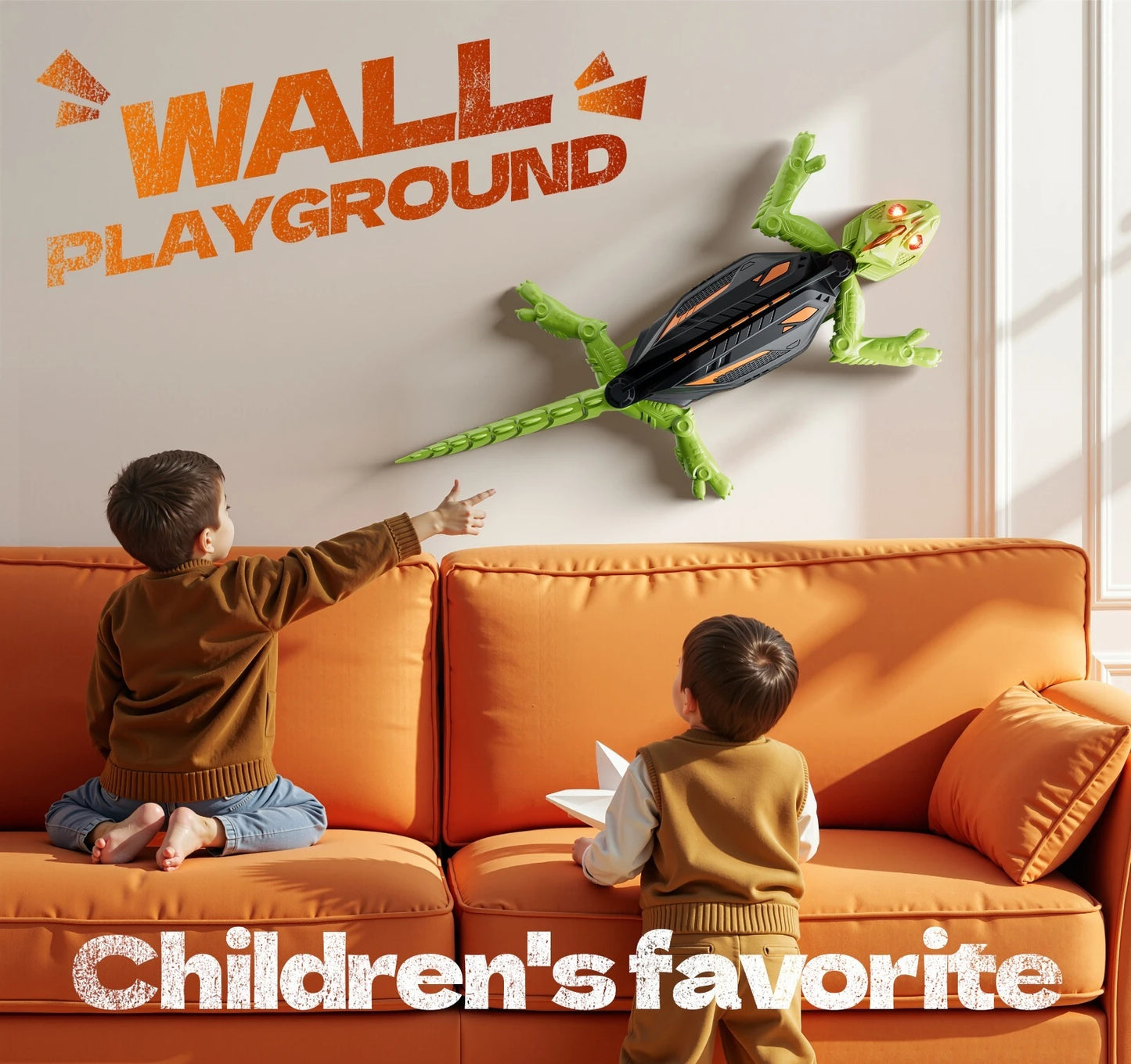 RC Biomimetic Wall Climbing Toy Electric Simulation Lizard Gecko Spider Cockroach Mechanical Animal Remote Control 360 Rotation