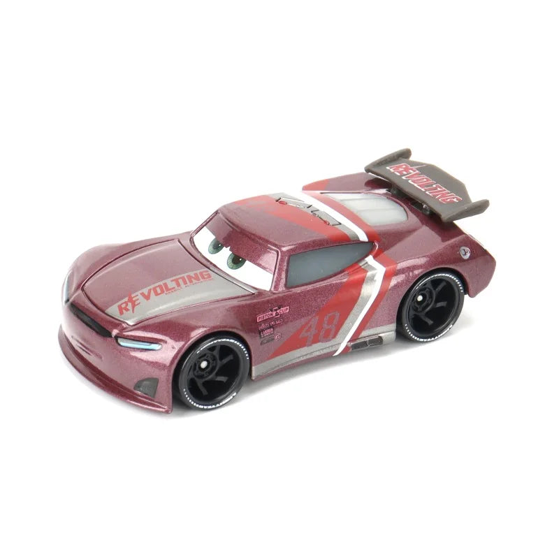Disney Cars toy Christmas McQueen ROUTE 66 McQueen Champion McQueen Racing car 1:55 Diecast Alloy car Model Boy's Christmas gift