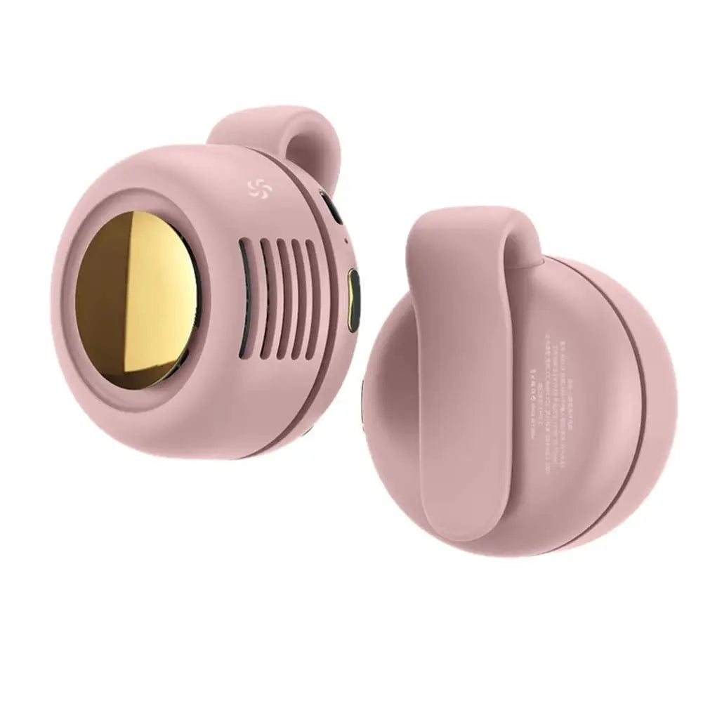 Whirlwind Leafless Mini Fan With Portable Button Design USB Charging Silent Portable Mini Fan For Home And Outdoor Travel