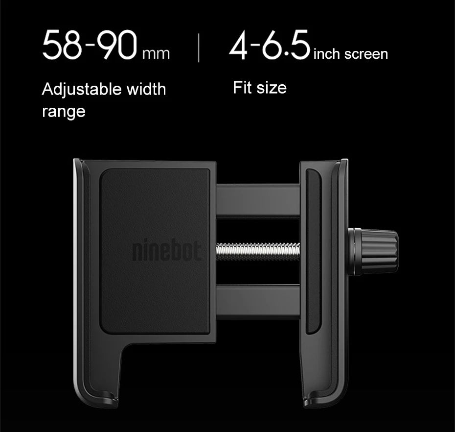 Ninebot Scooter Handlebar Phone Holder Suitable for Electric Scooter Ninebot G30 Max Bicycle Motorcycle Kickscooter Stand