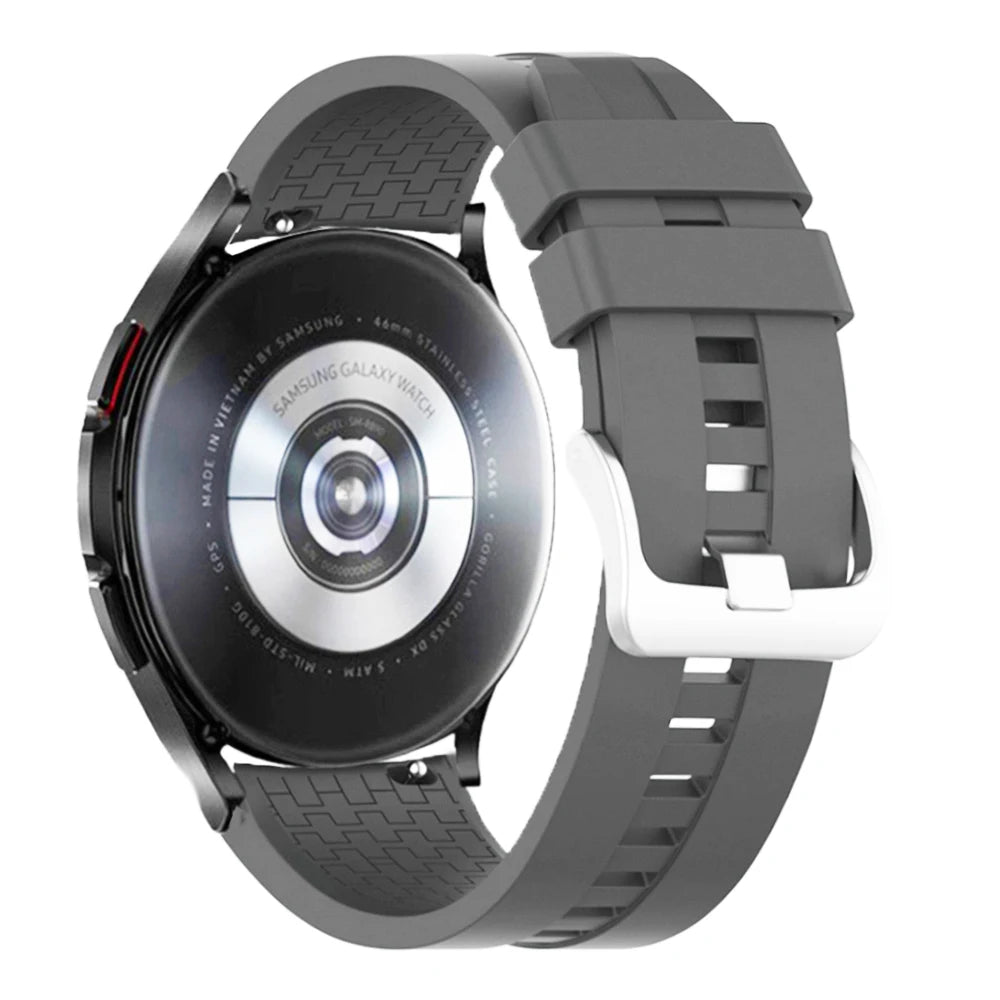 20mm 22mm watch band for Samsung Galaxy watch 6/5/pro/4/6 classic/Active 2 Silicone Sport bracelet huawei gt 4-3-pro-2-2e strap