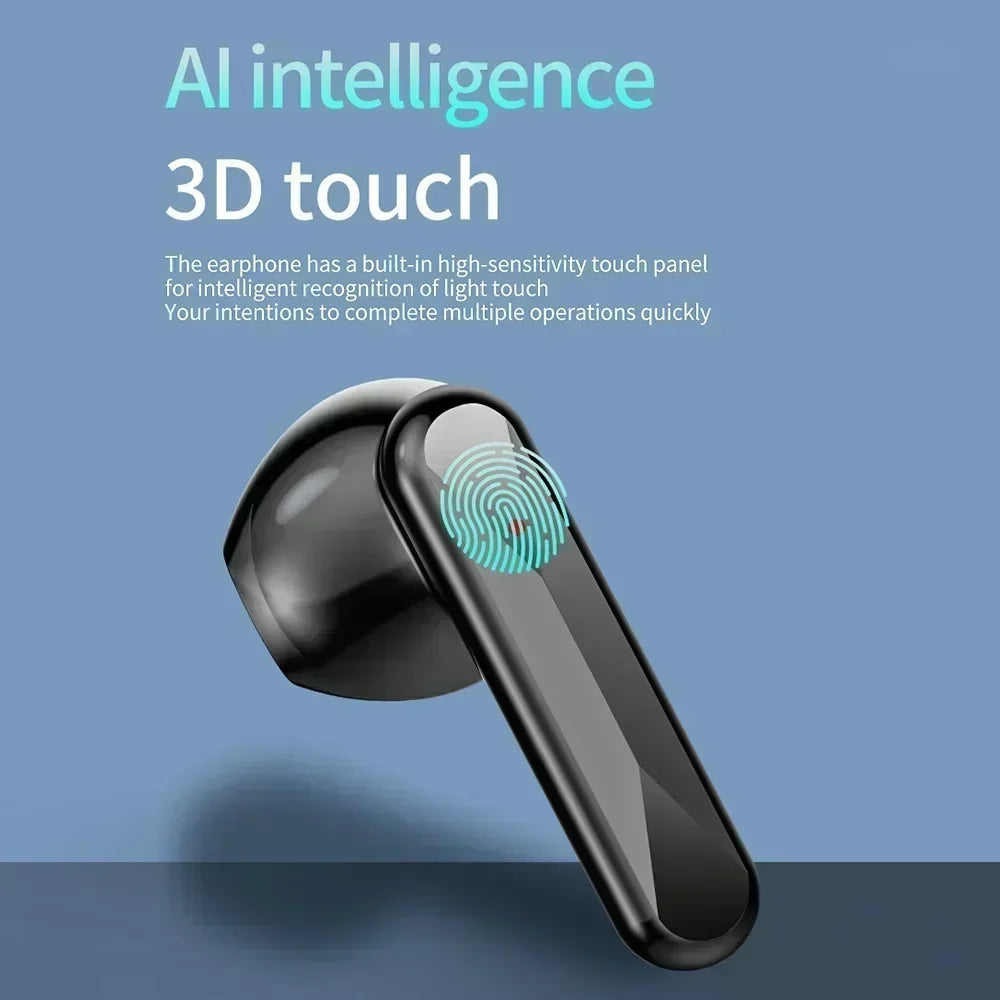 TWS Bluetooth-Compatible Earphones Stereo Sport Headset Wireless Headphone apply to smartphones