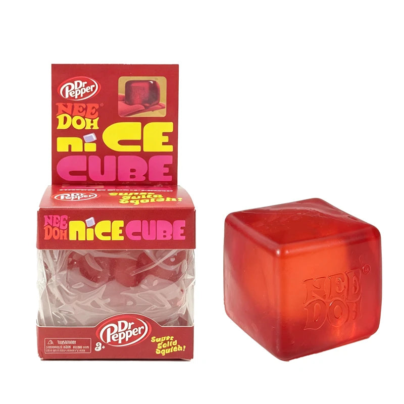 Needoh Sensory Jellyfish Gummy Bear Toy Soft Nice Cube Anti-Stress Stress Relief Pressure Souvenir Sensory Non-toxic Fidget Toy