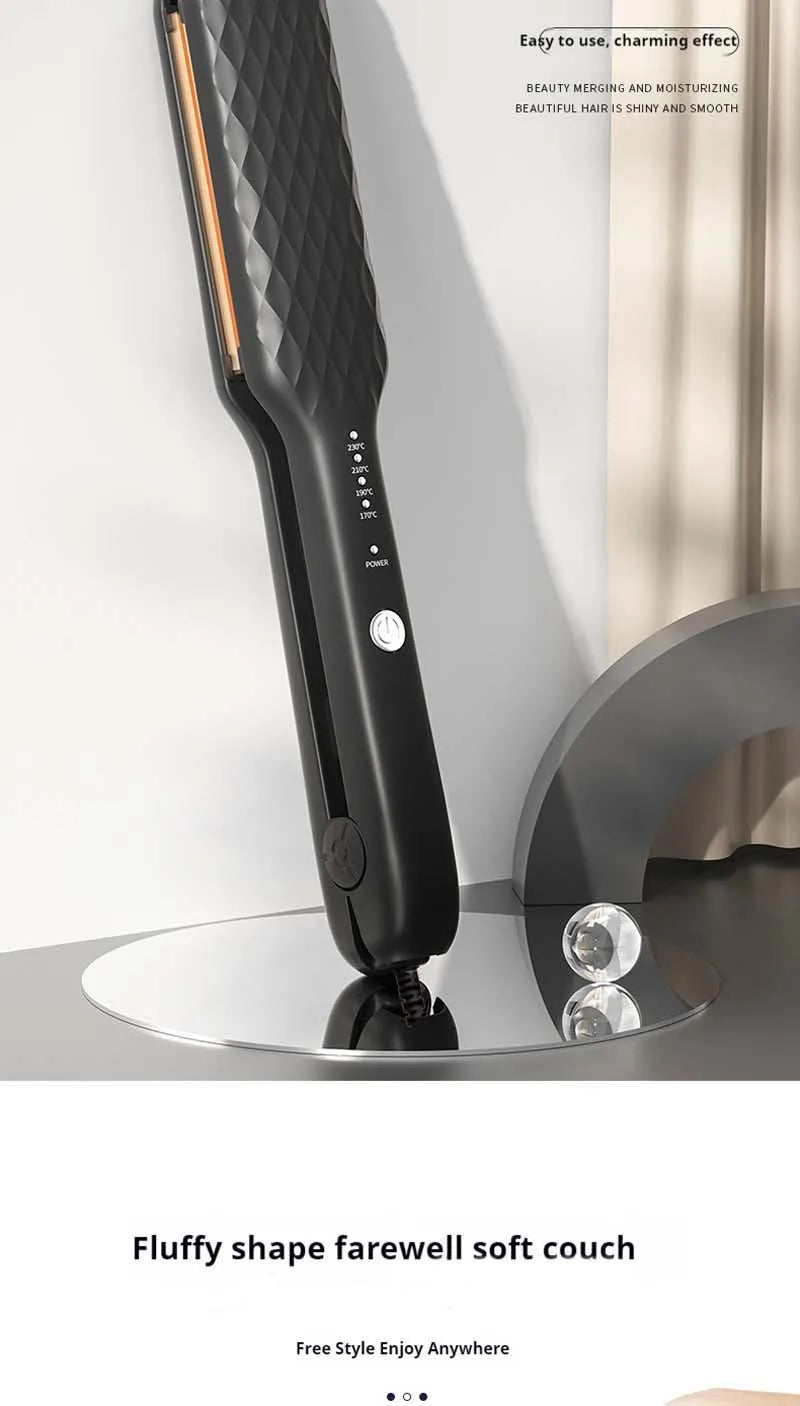 Hair Iron 3D Hair Crimper Professional Volumizing Curling Iron Corn Perm Fluffy Splint Flat Iron Hair Styling Tools
