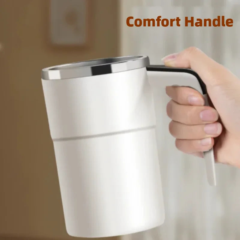 Mini Electric Coffee Self Mixing Mug Waterproof Food Safe Coffee Mug USB Rechargeable Automatic Magnetic Cup For Tea 380ML