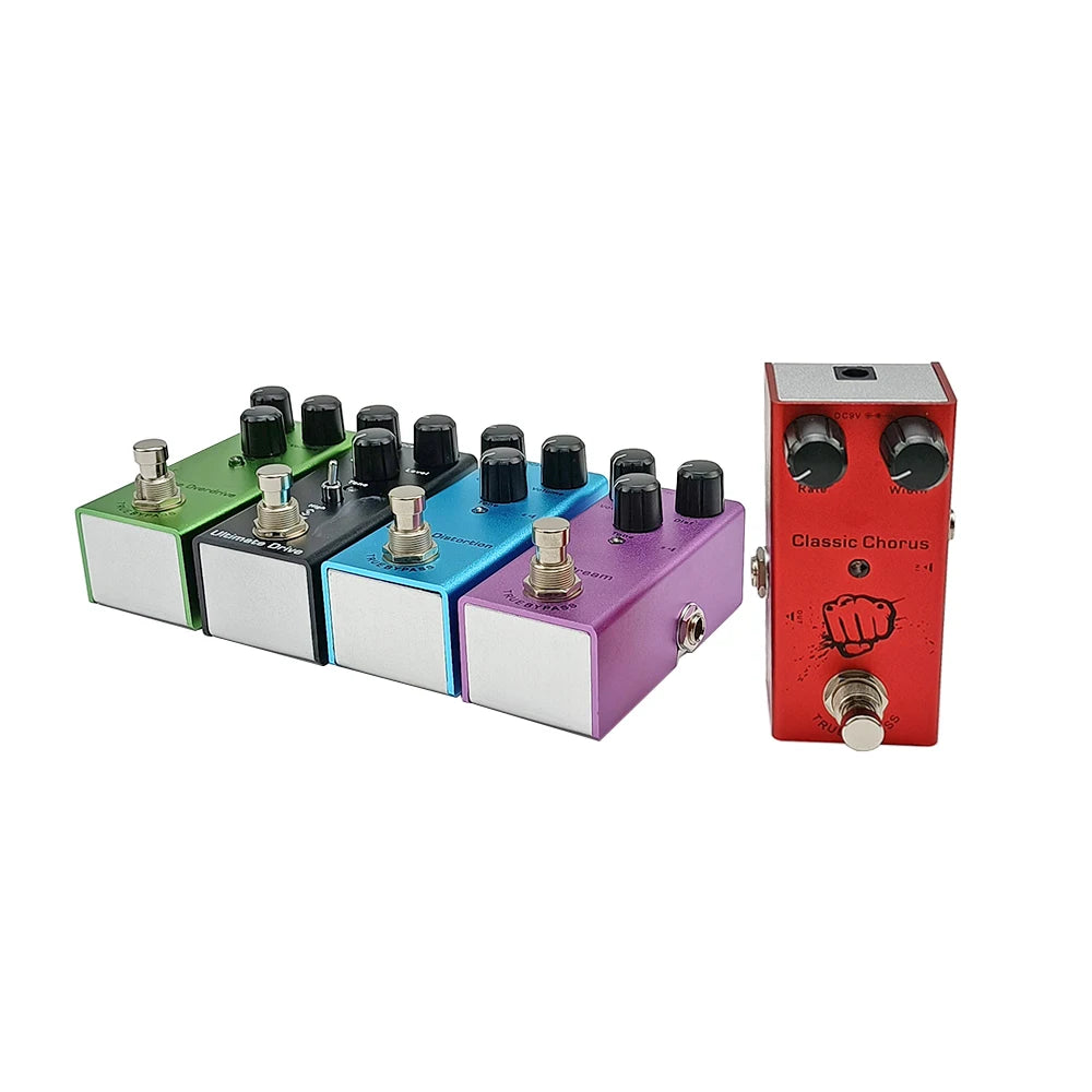 Electric Guitar Pedal Vintage Overdrive/US Dream/Classic Chorus/Vintage Phase/Tremolo/Analog Delay/Digital Delay/Ultimate Drive