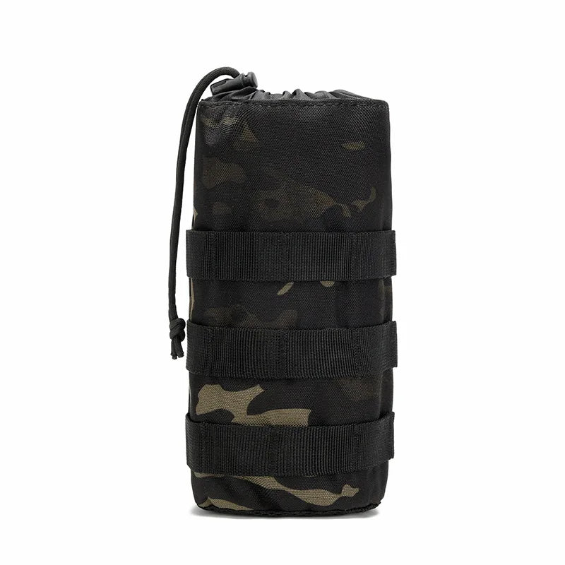 Molle Water Bottle Bag Pouch Holder Outdoor Travel Camping Hiking Cycling Fishing Hunting Water Bottle Kettle Carrier
