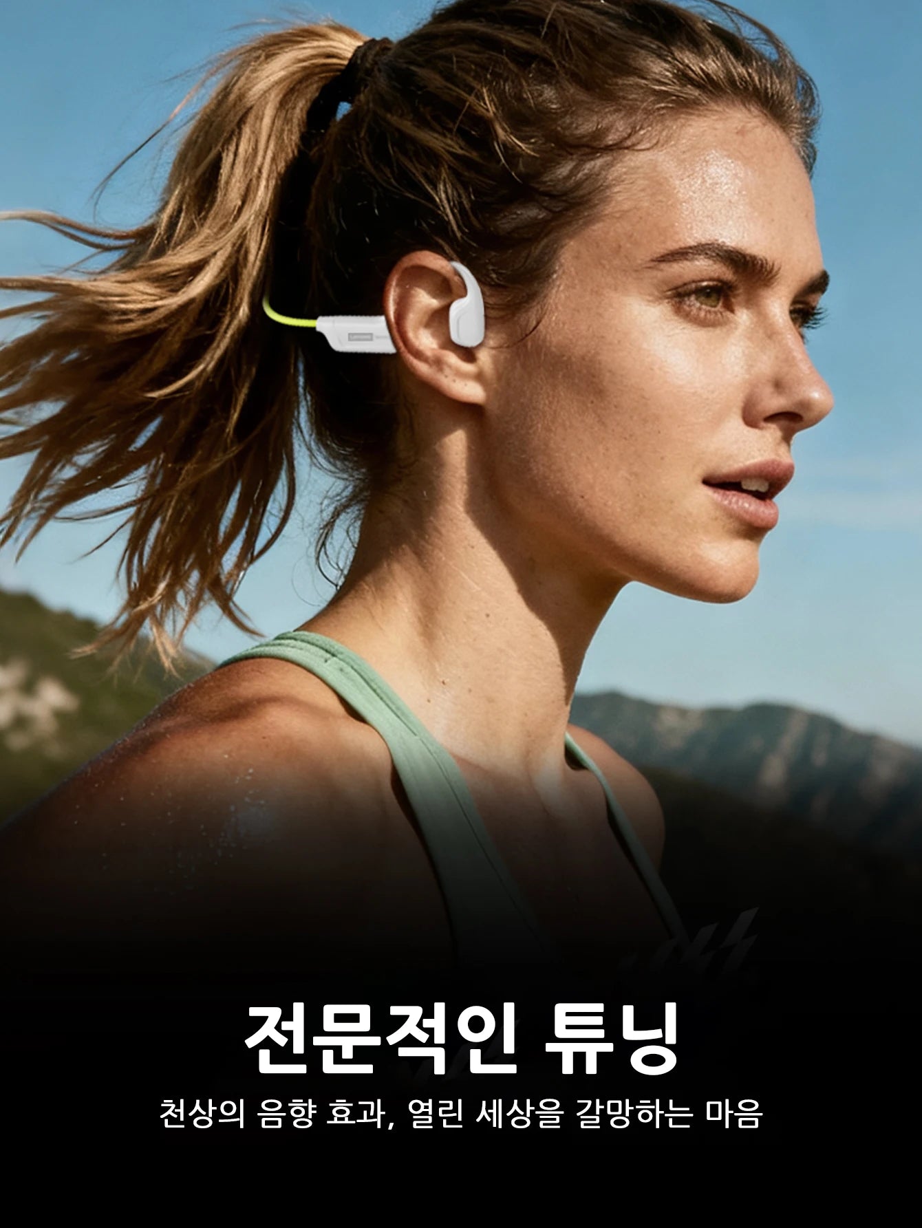 Genuine Lenovo S102 Bone Conduction Earphones Air Conduction Headphones BT V6.0 Wireless Sports HiFi Sound Waterproof Headsets