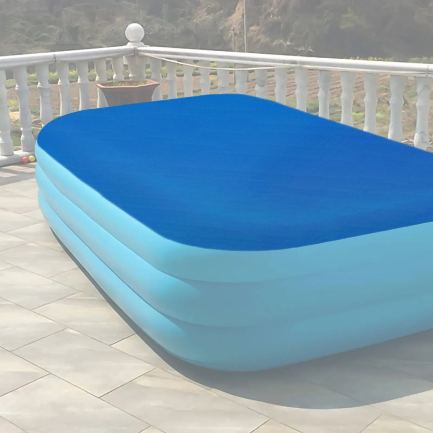 Swimming Pool Cover Cloth 262×175/305×183cm Thickeness Square Dust-proof Cloth For Swimming Pool Protection Accessories