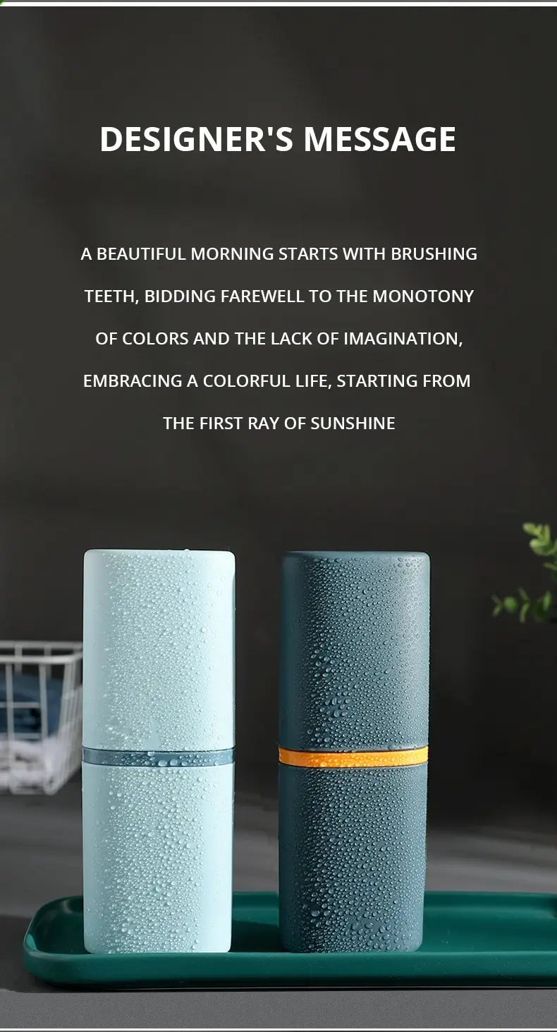 1pc Toothbrush Travel Case Travel Toothbrush Holder Case Portable Travel Toothbrush Case For Traveling Camping Business Trip