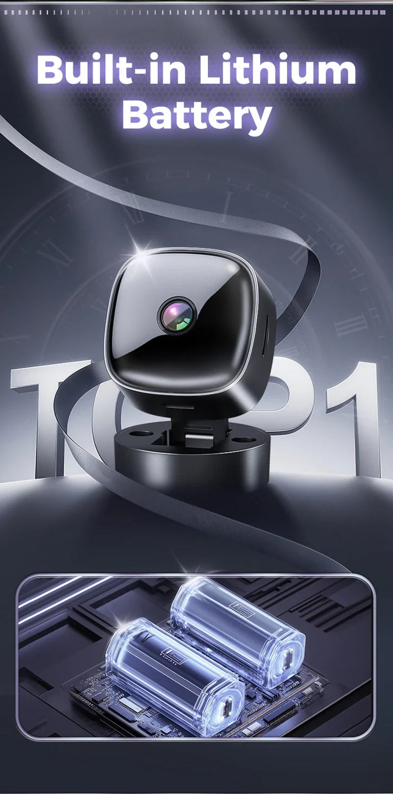 Lenovo Wifi Camera 6K HD Mini Camera Wireless Security Protection Remote Monitor Camcorders Video Surveillance Home Smart Camera
