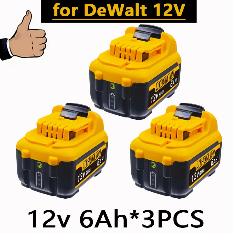 For DEWALT DW089LG 12V Laser Level battery .for Dewalt 12V battery DCB120 DCB124 DCD701F2 Power Tools/Laser Level