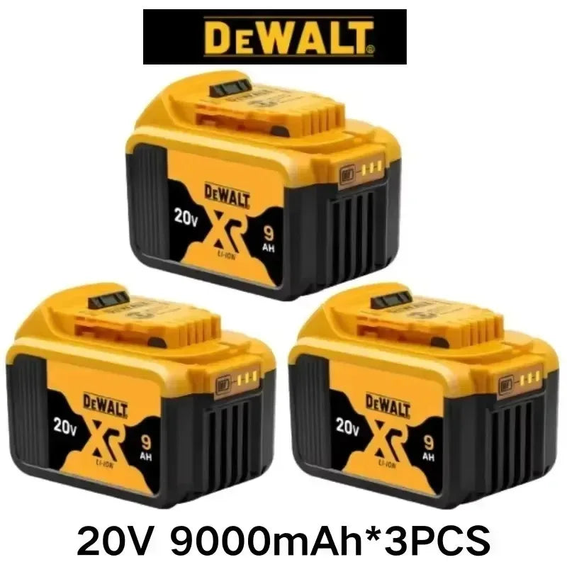 DeWALT Original Battery 20V/60V 6Ah 9Ah MAX FlexVolt for DCB606 DCB205 DCB206 DCB209 DCB182 Power Tool