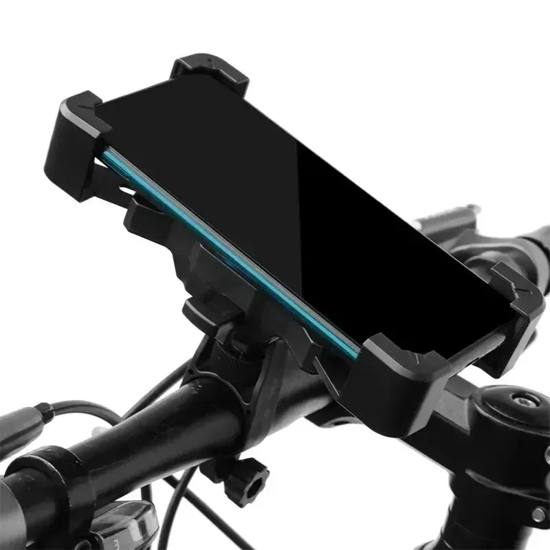 ALYNIC 360° Rotatable Electric Bicycle Phone Holder for iPhone Riding MTB Bike Moto Motorcycle Stand Bracket Non-slip Cycling