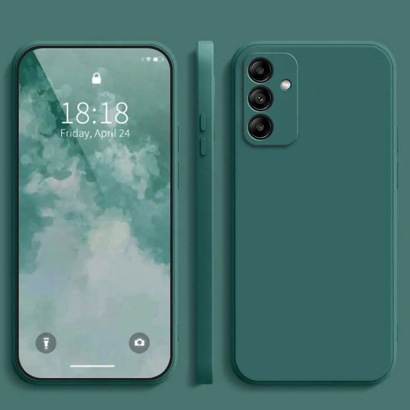 Solid Color Ultra Thin Matte Case for Samsung Galaxy A17 A07 A16 A26 A36 A56 A15 A25 A35 A55 A14 A24 A34 A54 5G Soft TPU Cover