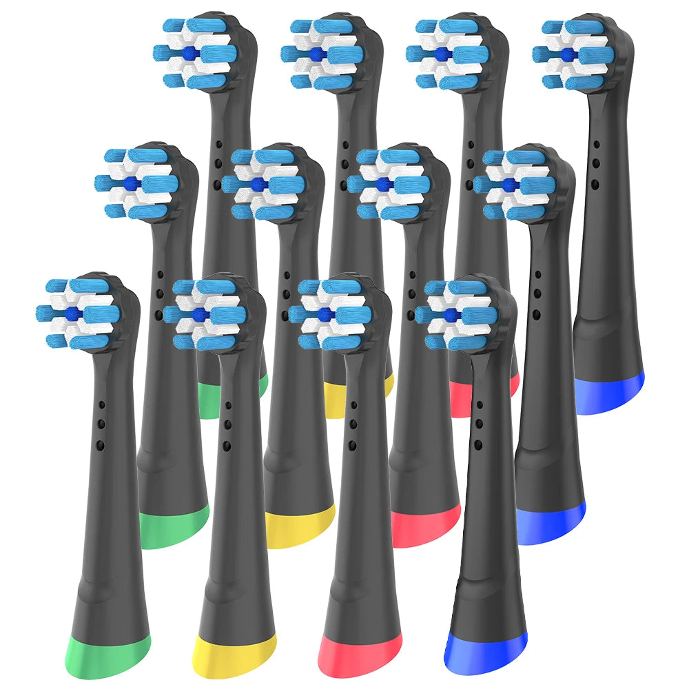 4 8 12 Pack Toothbrushes Head, Compatible with Oral B iO 2/3/4/5/6/7/8/9/10 Series Electric Toothbrush Replacement Brush Heads