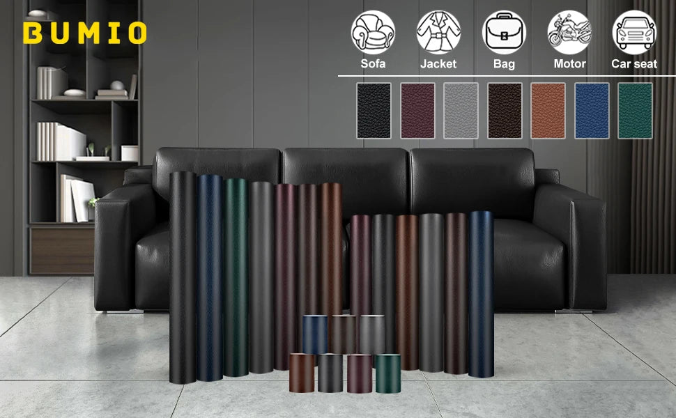 Self Adhesive Leather Repair Patch Tape Self-Adhesive House DIY Fix For Sofa Moto Car Seat Chair Bag Home Sheets Sticker Patches