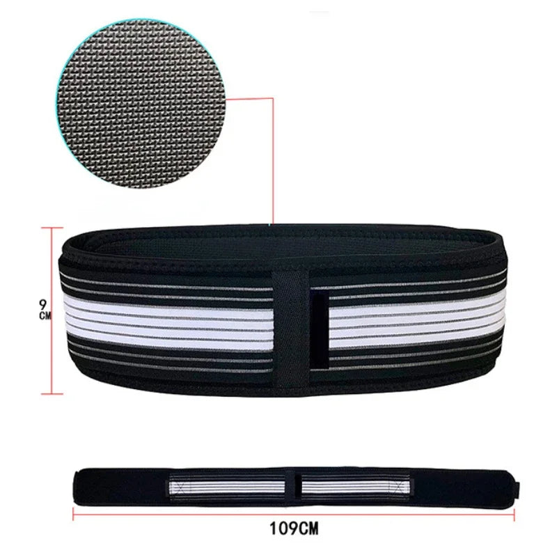 120cm Sacroiliac SI Joint Hip Belt Lower Back Support-Hip Braces for Hip Pain Pelvic Support Belt Sciatica Ease Protect