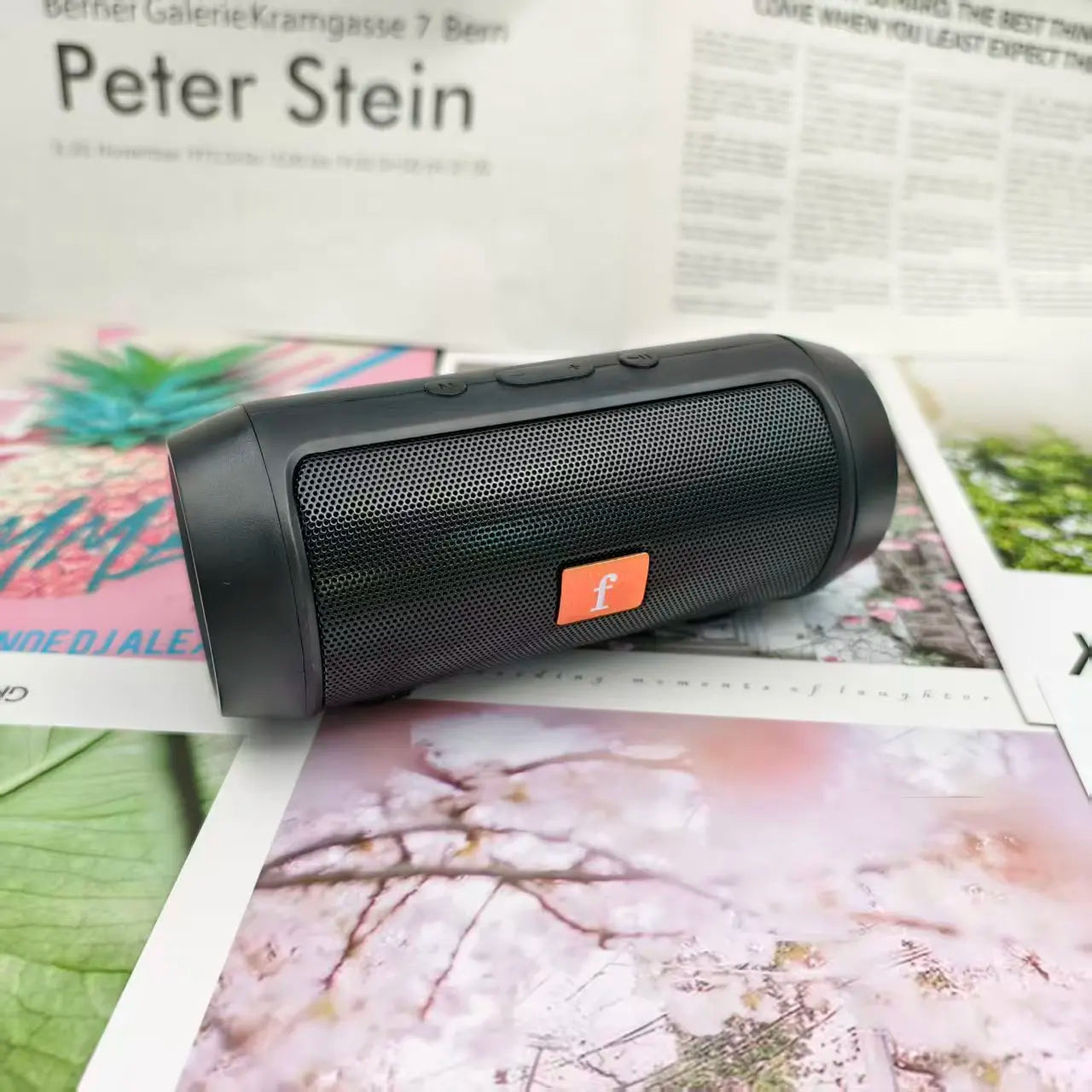 Portable Wireless Bluetooth Speaker - Desktop Mini Soundbox with Charging Feature for Easy Carry And Use
