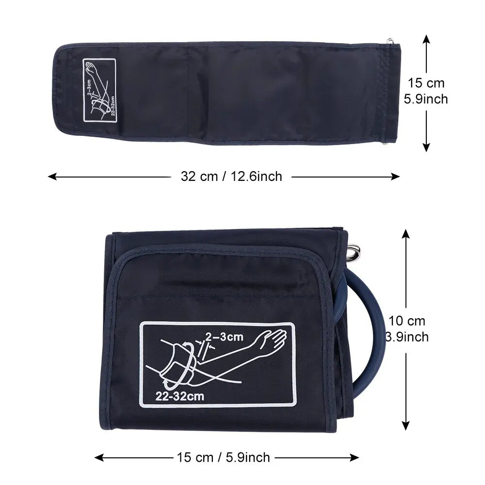 22-32cm/22-42cm Medical Blood Pressure Monitor Cuff for Sphygmomanometer Measuring Belt Armband Pulse Oximeter Accessory Health