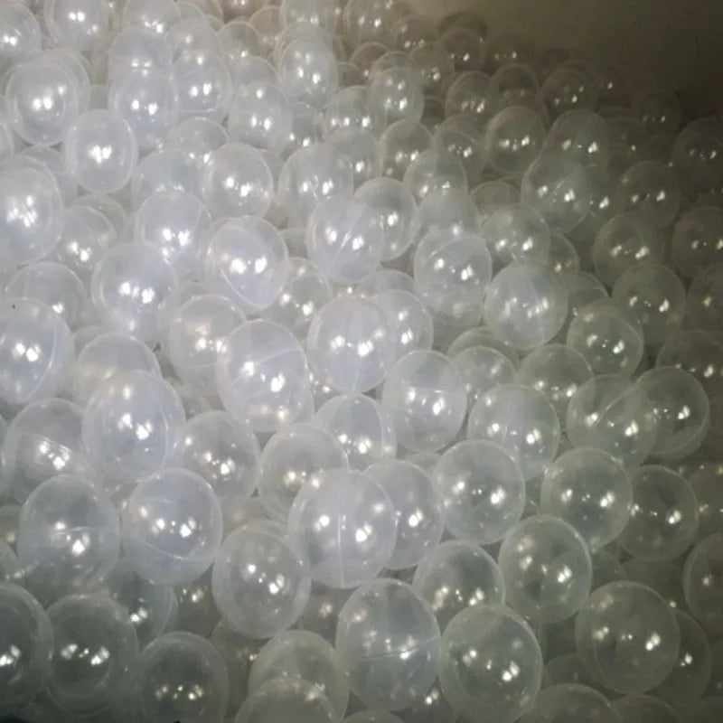 50Pcs Baby Plastic Ball Pit Balls Kids Toys Outdoor Sport Ball Eco-Friendly Water Pool Ocean Wave Balls Children Stress Air Ball