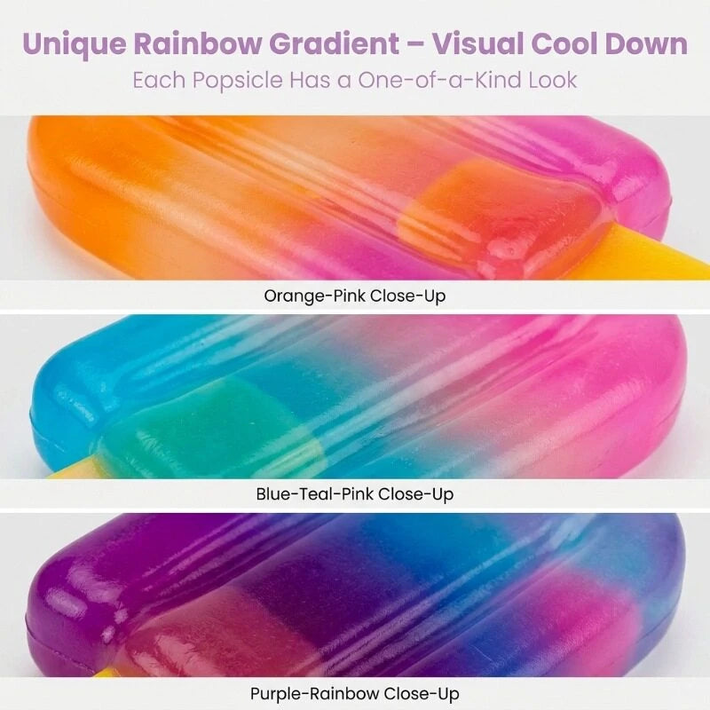 Needoh Sensory Jellyfish Gummy Bear Toy Soft Nice Cube Anti-Stress Stress Relief Pressure Souvenir Sensory Non-toxic Fidget Toy