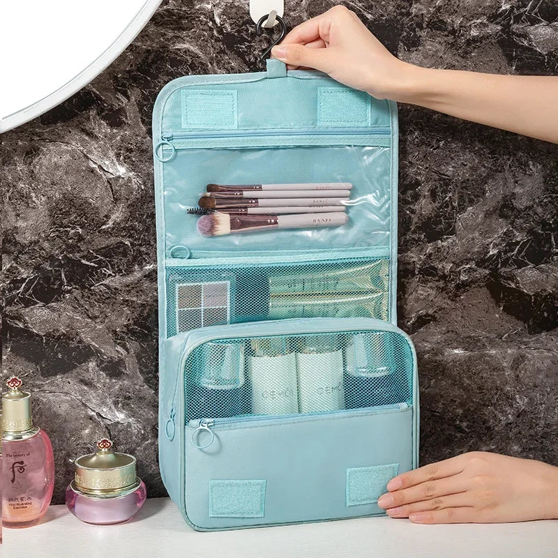 Multifunctional travel hook wash bag cosmetics storage bag