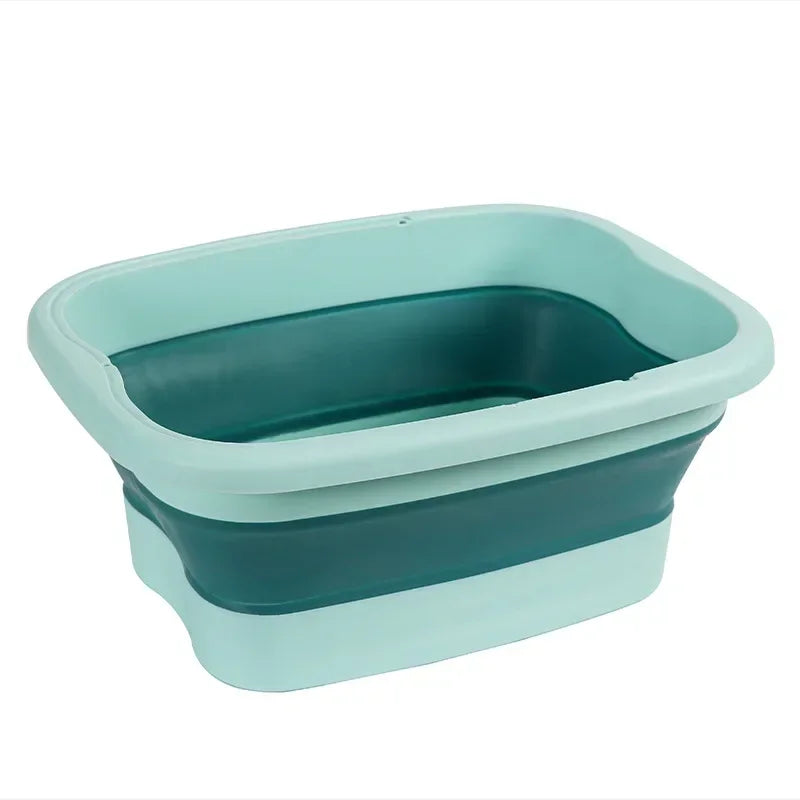 Foldable Footbath Massage Bucket Soaking Bucket Folding Basin Bucket Household Sauna Bathtub Pedicure Bathroom Suppliess