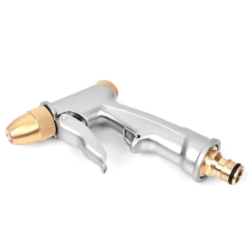 High Pressure Water Spray Gun Metal Brass Nozzle Garden Hose Pipe Lawn Car Wash Sprayer Sprinkler Car Wash Tool Water Guns Xy002