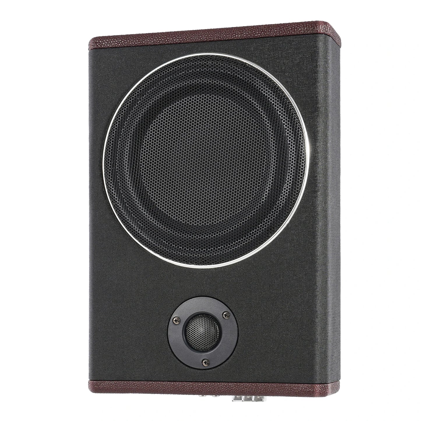 8 Inch 600W Underseat Car Audio Ultra Slim Compact Active Subwoofer System Loud Sound Audio Active Bass Box