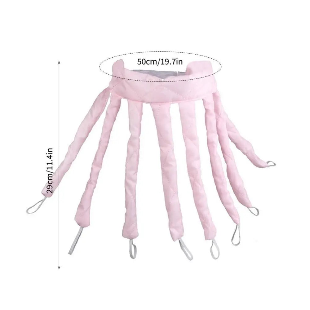 New Heatless Lazy Hair Curler Octopus Soft Wave Curling Stick DIY Curls Silk Ribbon Lazy Hair Styling Tools
