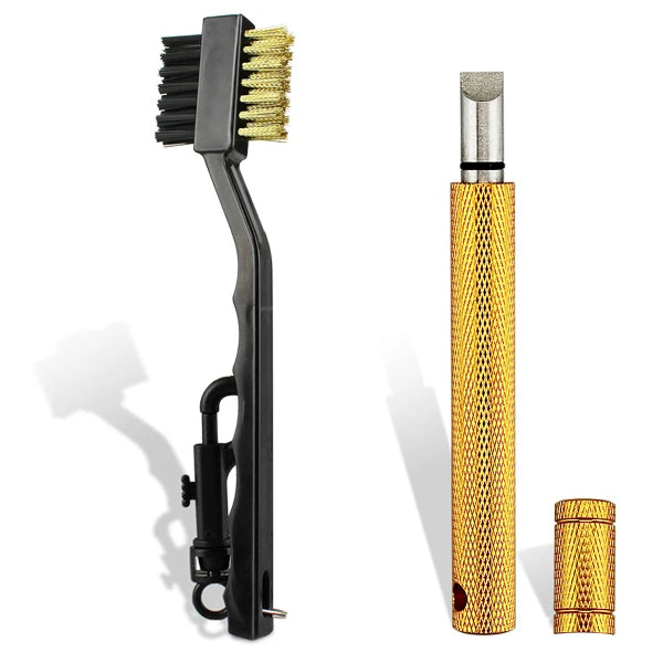 2Pcs/Set Golf Club Brush Golf Club Sharpener Grooving Tool Golf Putter Wedge Ball Groove Cleaner Kit Cleaning Tool  Accessories