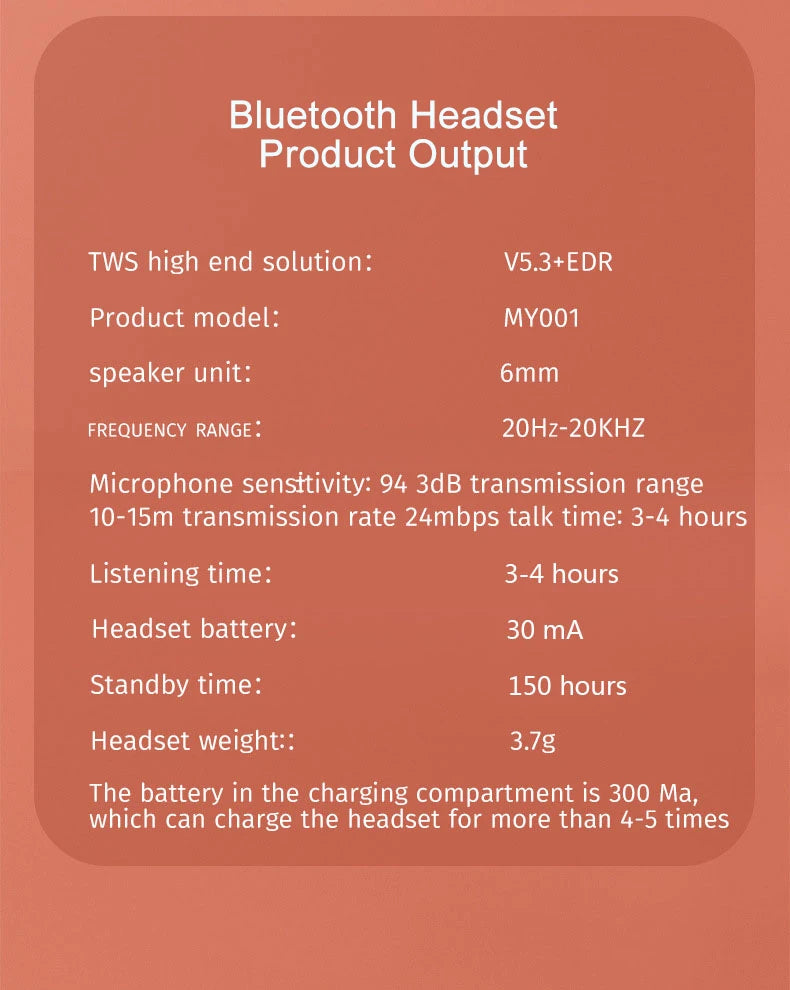 Wireless Earbuds for Sleeping invisible Small Bluetooth Eraphones Mini Comfortable in-Ear Sleep Noise Cancelling TWS Headphones