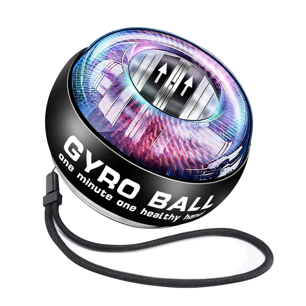Wrist Power Hand Ball Auto-Start Grip Ball Strengthener Gyroscopic Arm Gyro Hand ball Home Fitness Forearm Exerciser ﻿