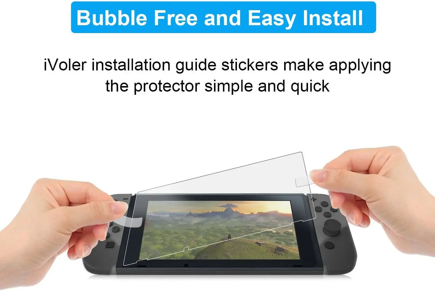 1/2/3PCS 9H Tempered Glass Screen Protector Compatible-Nintendo Switch OLED/ NS Hard Protector Film for Switch Lite Game Console