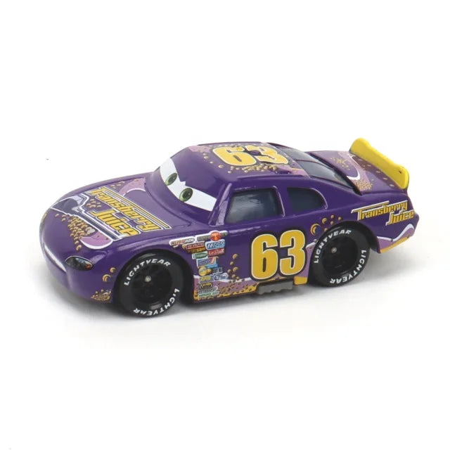 Disney Cars toy Christmas McQueen ROUTE 66 McQueen Champion McQueen Racing car 1:55 Diecast Alloy car Model Boy's Christmas gift