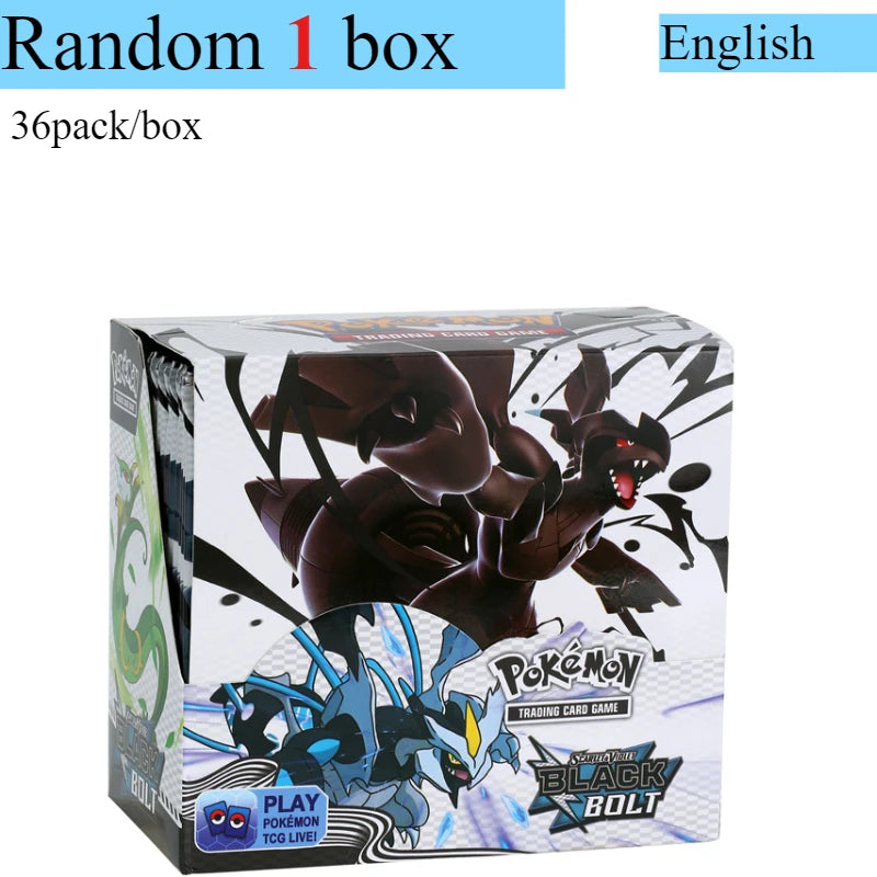 Pokémon Card 360 Pcs/Box English Brilliant Stars 151 Prismatic Evolutions PARADOX RIFT Battle Transaction Card Game Popular Gift