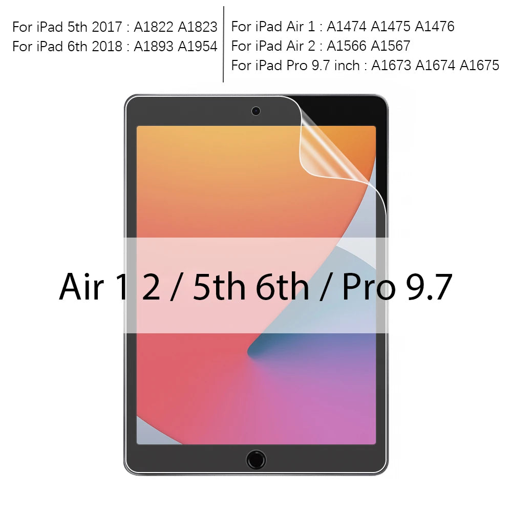 Matte Screen Protector For iPad A16 Pro 13 11th M4 M5 12.9 Air 11 M2 M3 5 4 3 10 9 9th 10th Generation Mini 6 7 Like Paper Film