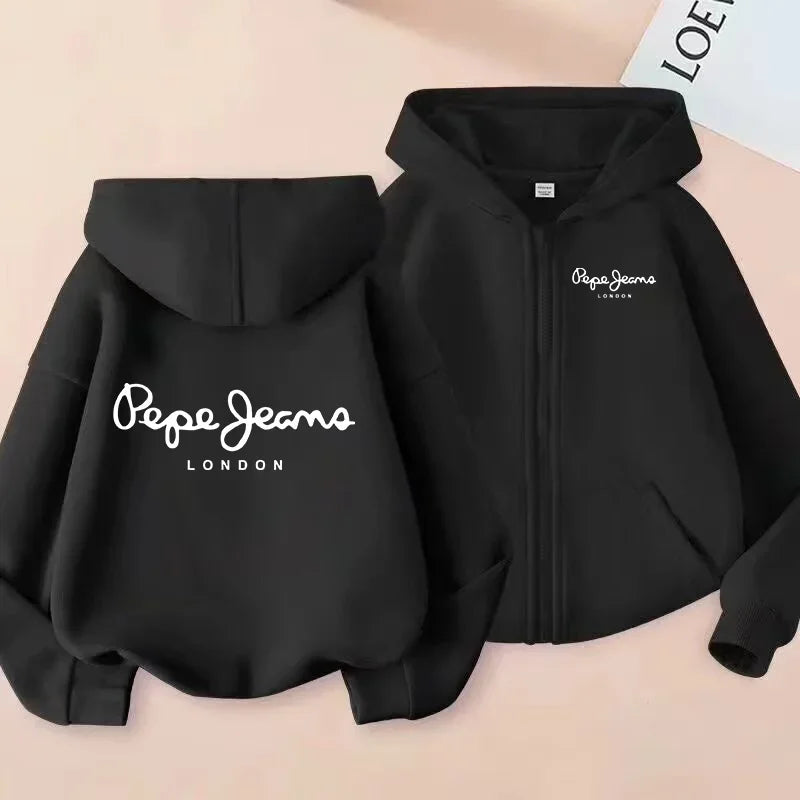 2026 men's and women's cardigans, hooded zippered hoodies, sportswear, casual, fashionable, playful, loose outerwear clothing