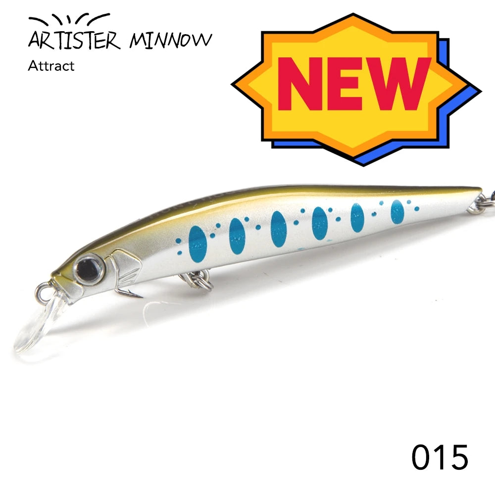 Hunthouse Trout Fishing Lure Sinking Jerkbait 70/80/105mm 7/8.5/18.5g Artist Minnow Sea Fishing Bait Twitch Hard Lure For Bass