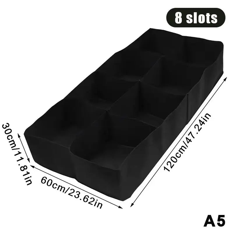 Raised Garden Bed Black Grow Bag for Vegetable Flower Planter Reusable Breathable Felt Bag for Indoor Balcony Outdoor