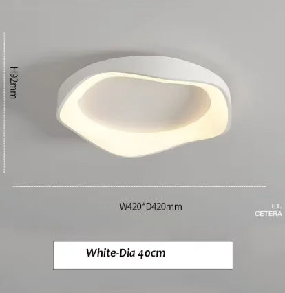 Modern Nordic Led Ceiling Light Square Minimalist Lamps for Kitchen Living Dining  Room Art Home Decoration Chandelier